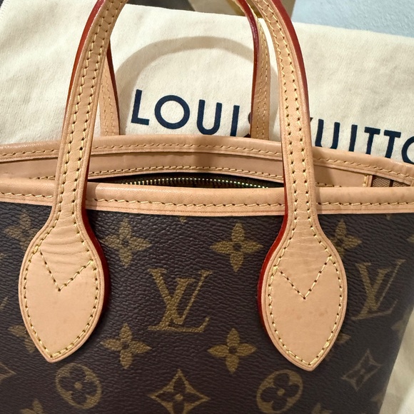 Louis Vuitton Neverfull BB, Monogram, Coated Canvas w/ Dust Bag - Picture 9 of 16
